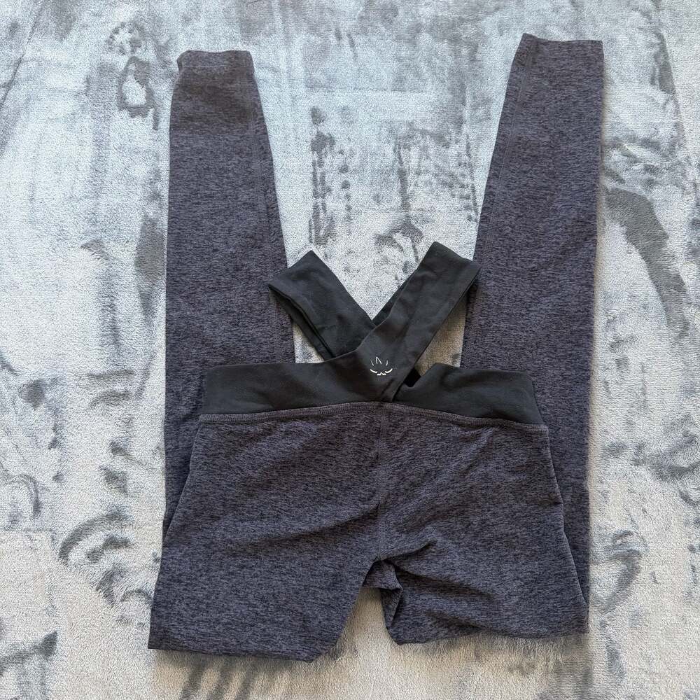 Beyond Yoga Spacedye Criss Cross High Waisted Midi Leggings XS - Picture 2 of 4